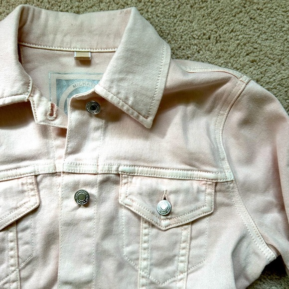 Michael Kors Pink Jean Jacket - Picture 4 of 4